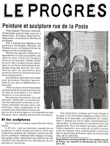 Le Progrès Expo Ambronay