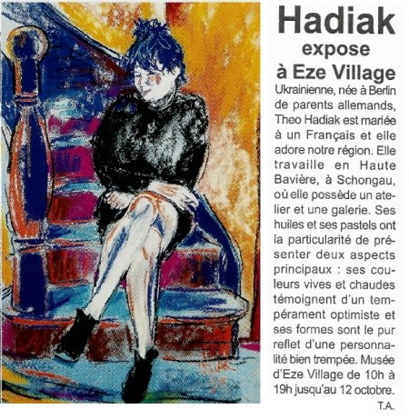 Expo Eze village Le Petit Niçois