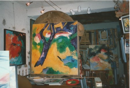 Der blaue baum